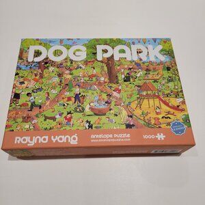 EUC DOG PARK by Rayna Yang 1,000 Piece Jigsaw Puzzle